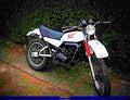 Yamaha DT 175 MX 1981 4 motorbike A4 Photo Print