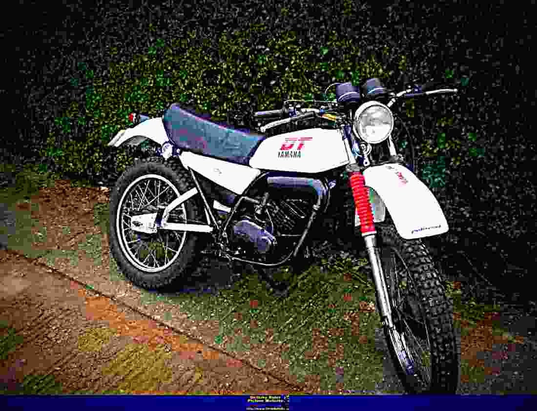 Yamaha DT 175 MX 1981 4 motorbike A4 Photo Print