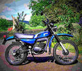 Yamaha DT 175 MX 1982 4 motorbike A4 Photo Print
