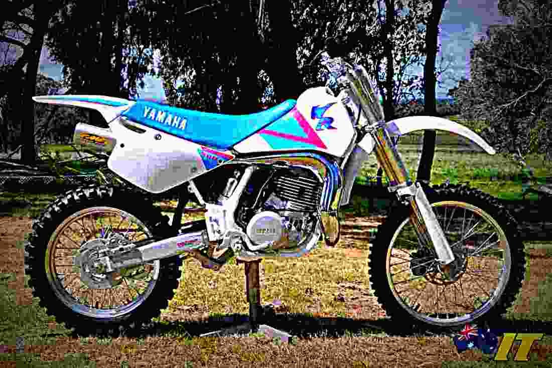 Yamaha DT 200 DT 200 5 motorbike A4 Photo Print