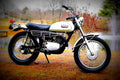 Yamaha DT 250 1973 3 motorbike A4 Photo Print