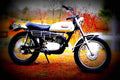 Yamaha DT 250 1973 4 motorbike A4 Photo Print