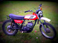 Yamaha DT 250 1975 6 motorbike A4 Photo Print
