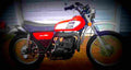 Yamaha DT 250 1976 2 motorbike A4 Photo Print