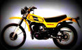 Yamaha DT 250 1976 3 motorbike A4 Photo Print