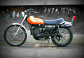 Yamaha DT 250 1976 6 motorbike A4 Photo Print