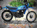 Yamaha DT 250 1977 1 motorbike A4 Photo Print