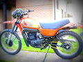 Yamaha DT 250 MX 1979 1 motorbike A4 Photo Print