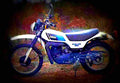 Yamaha DT 250 MX 1979 2 motorbike A4 Photo Print