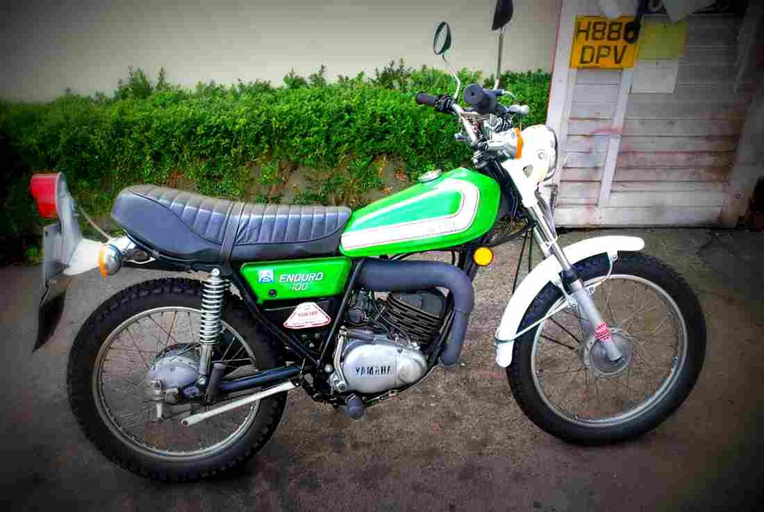 Yamaha DT 250 MX 1979 5 motorbike A4 Photo Print
