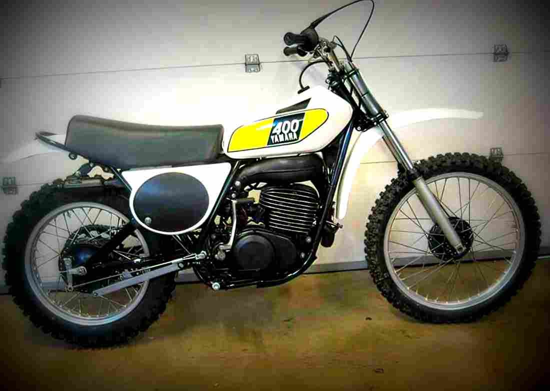 Yamaha DT 360 1973 3 motorbike A4 Photo Print