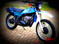 Yamaha DT 400 MX 1978 3 motorbike A4 Photo Print