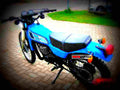 Yamaha DT 400 MX 1978 4 motorbike A4 Photo Print