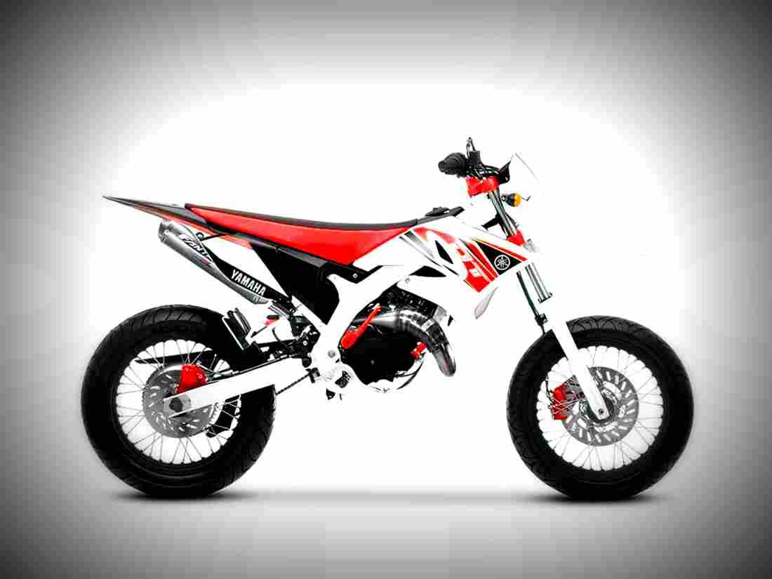 Yamaha DT 50 50cc 2 motorbike A4 Photo Print