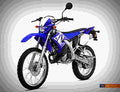 Yamaha DT 50 R DT 50 R 3 motorbike A4 Photo Print