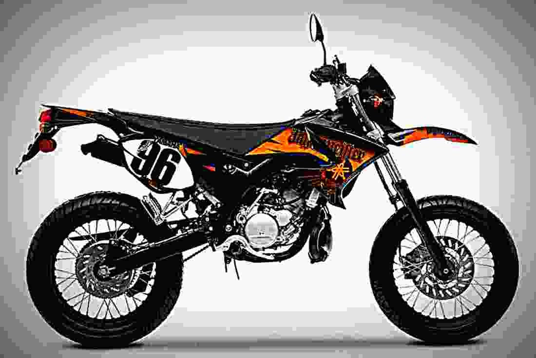 Yamaha DT 50 R DT 50 R 4 motorbike A4 Photo Print