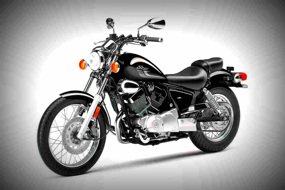 Yamaha Drag Star 250 2018 2 motorbike A4 Photo Print