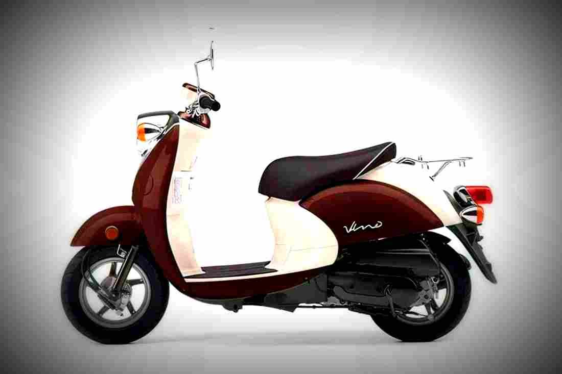 Yamaha E Vino 2017 4 motorbike A4 Photo Print