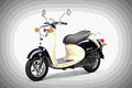 Yamaha E Vino 2018 1 motorbike A4 Photo Print