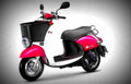 Yamaha E Vino 2018 3 motorbike A4 Photo Print