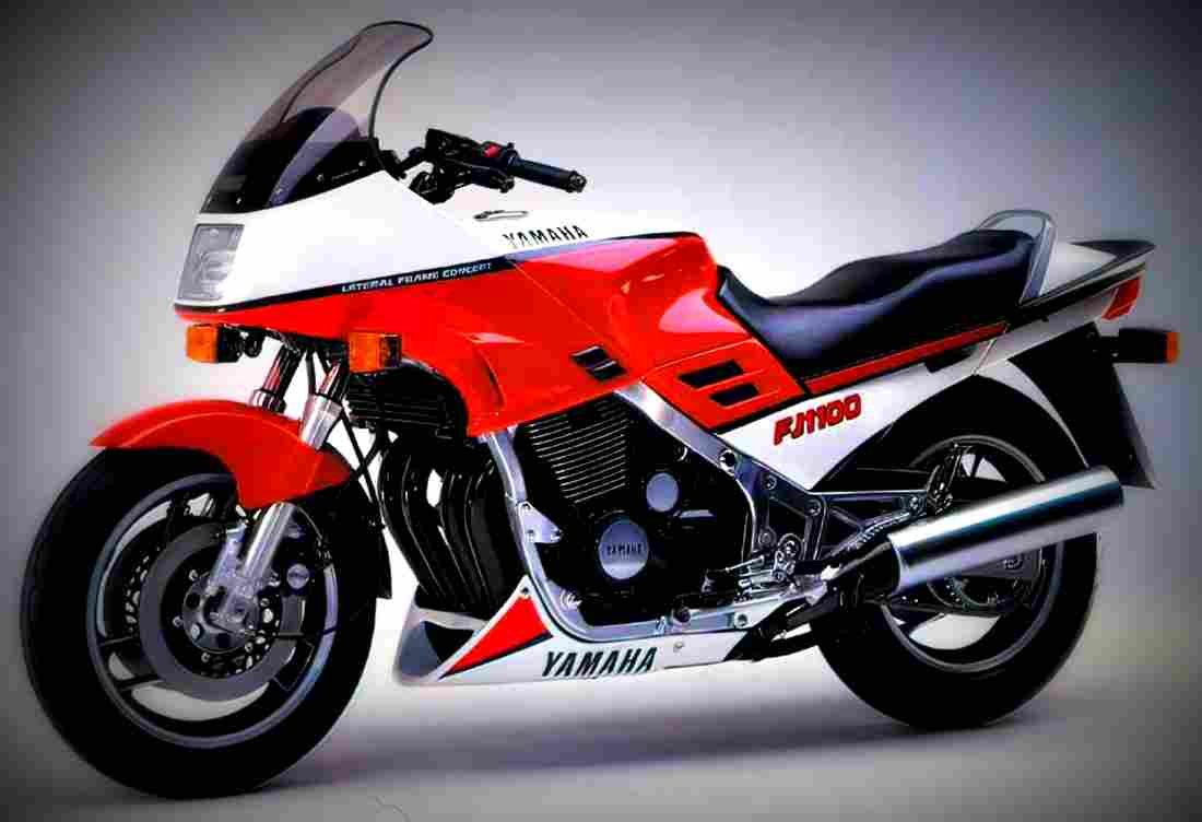 Yamaha FJ 1100 1984 1 motorbike A4 Photo Print