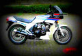 Yamaha FJ 1100 (reduced effect) 1984 3 motorbike A4 Photo Print
