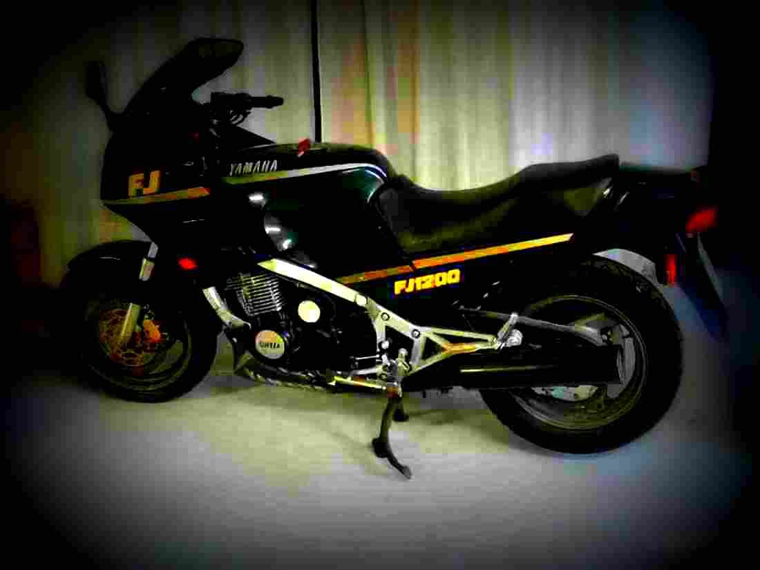 Yamaha FJ 1200 1986 6 motorbike A4 Photo Print