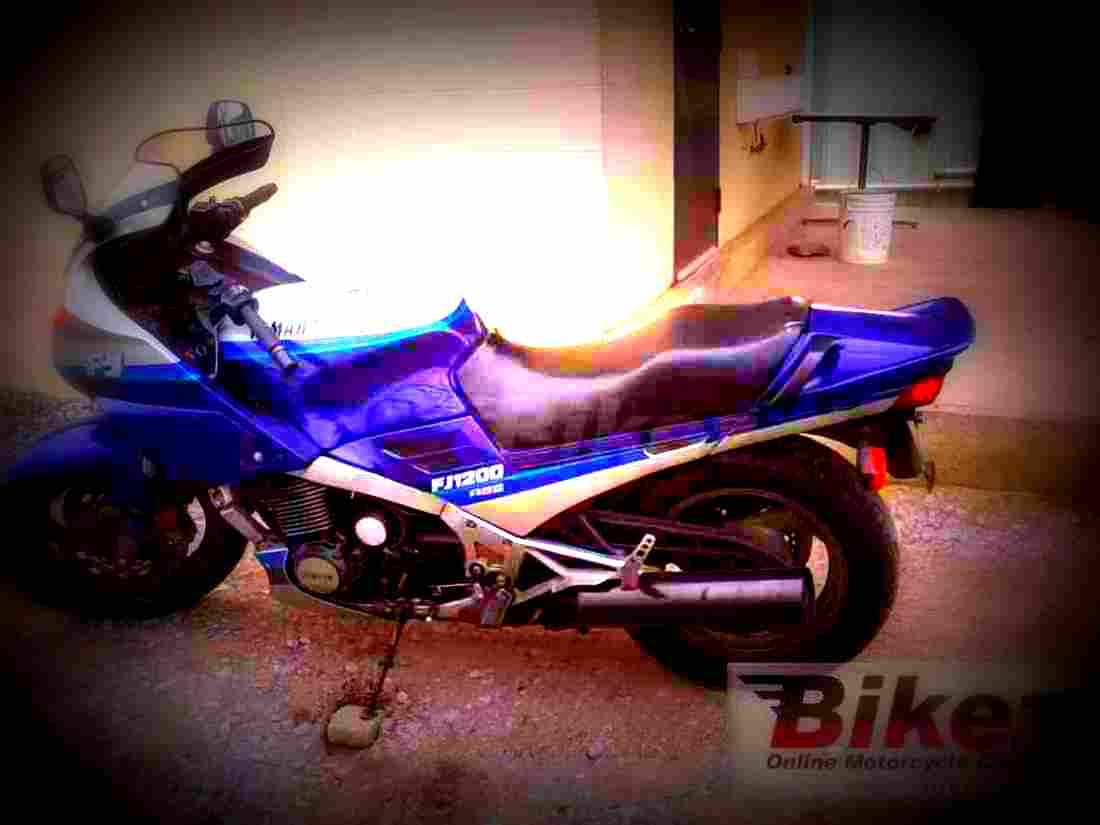 Yamaha FJ 1200 1993 6 motorbike A4 Photo Print