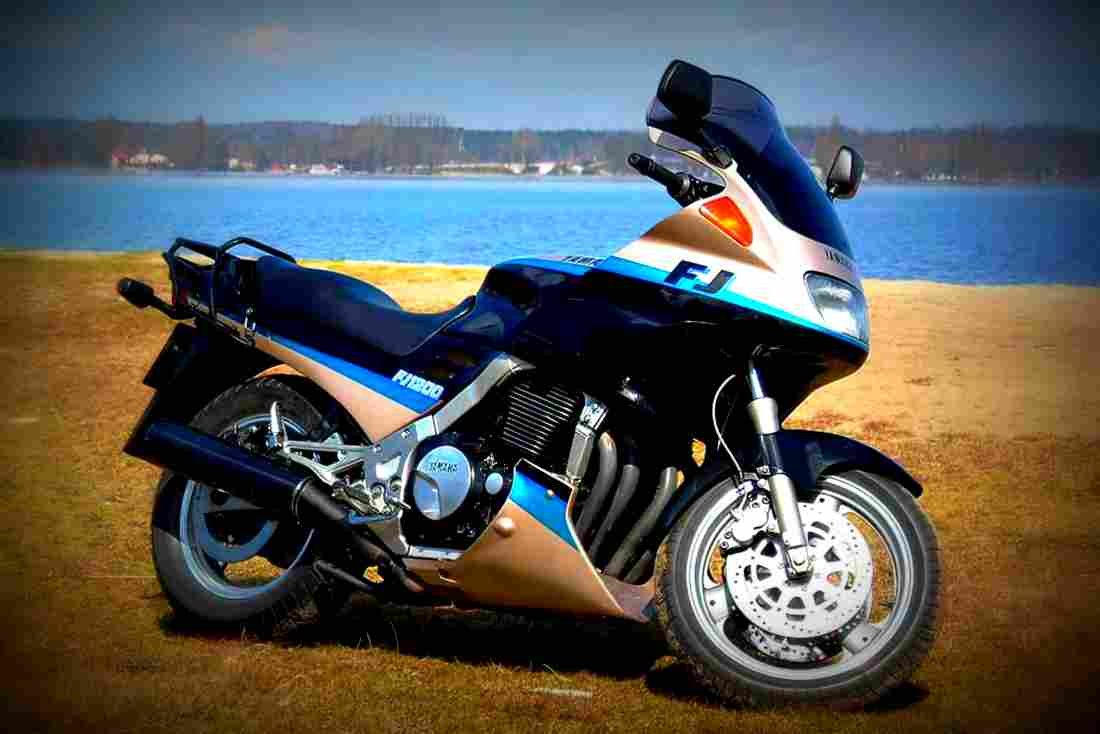 Yamaha FJ 1200 ABS 1997 1 motorbike A4 Photo Print