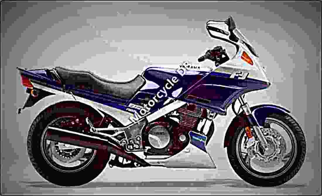 Yamaha FJ 1200 ABS 1997 2 motorbike A4 Photo Print