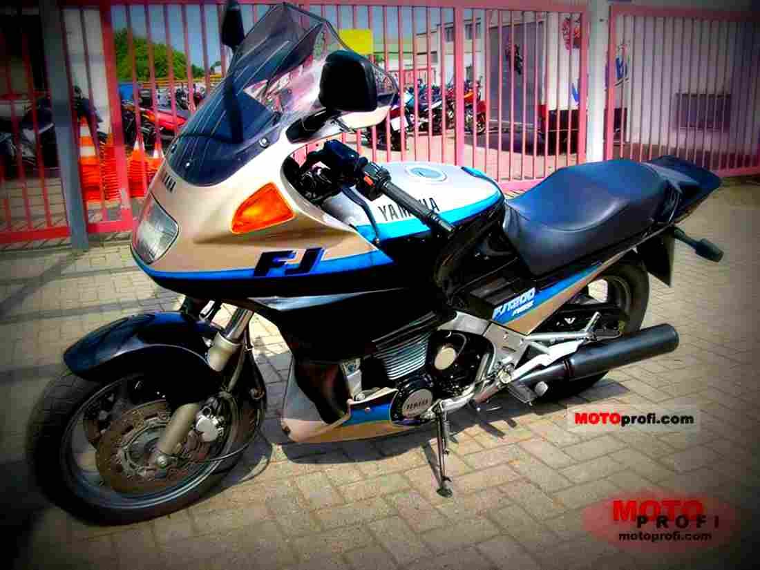 Yamaha FJ 1200 ABS 1997 6 motorbike A4 Photo Print