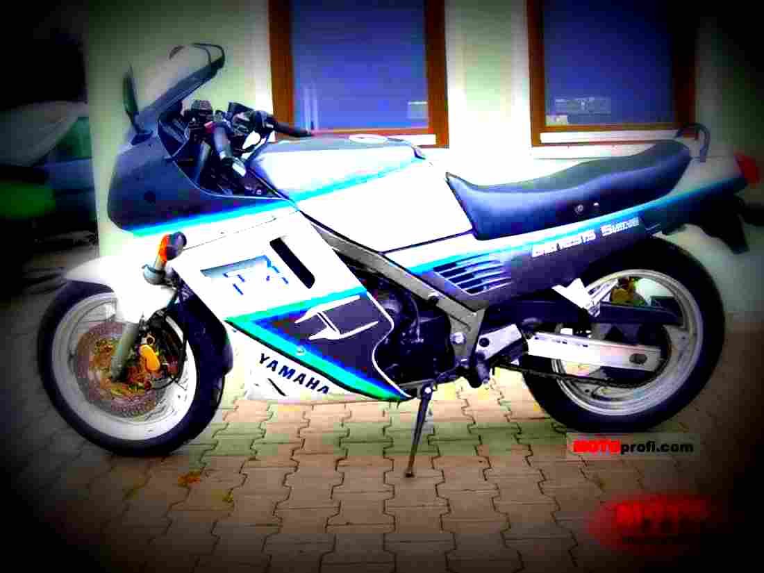 Yamaha FJ 1200 (reduced effect) 1987 4 motorbike A4 Photo Print