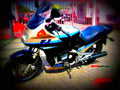 Yamaha FJ 1200 (reduced effect) 1992 5 motorbike A4 Photo Print