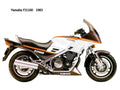 Yamaha FJ1100 1983 motorbike A4 Photo Print