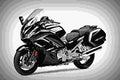 Yamaha FJR1300A 2017 2 motorbike A4 Photo Print