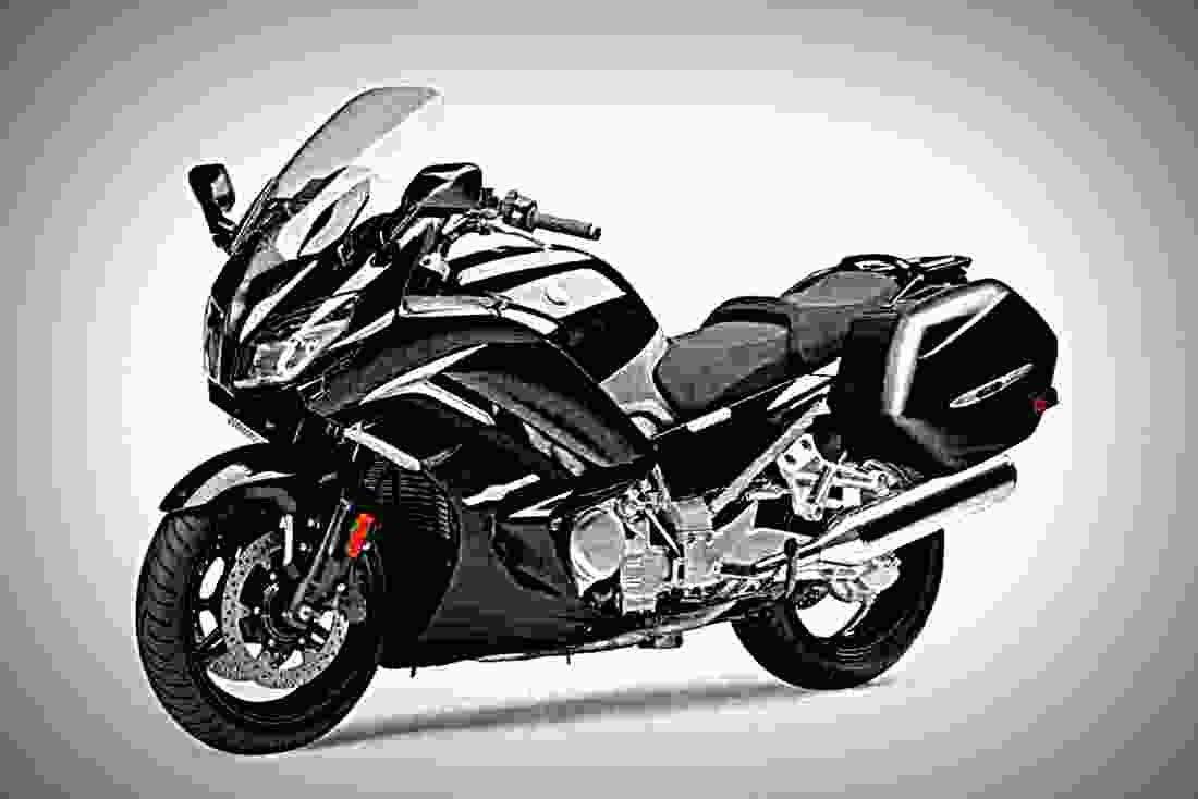 Yamaha FJR1300A 2017 2 motorbike A4 Photo Print