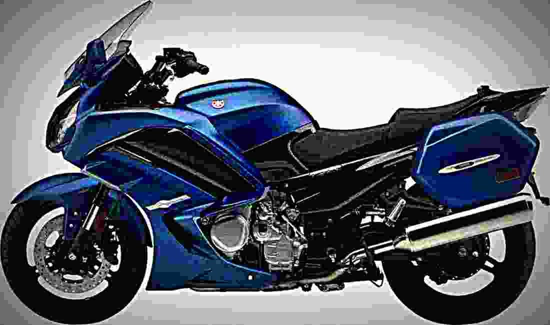 Yamaha FJR1300A 2018 1 motorbike A4 Photo Print