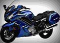 Yamaha FJR1300A 2018 3 motorbike A4 Photo Print