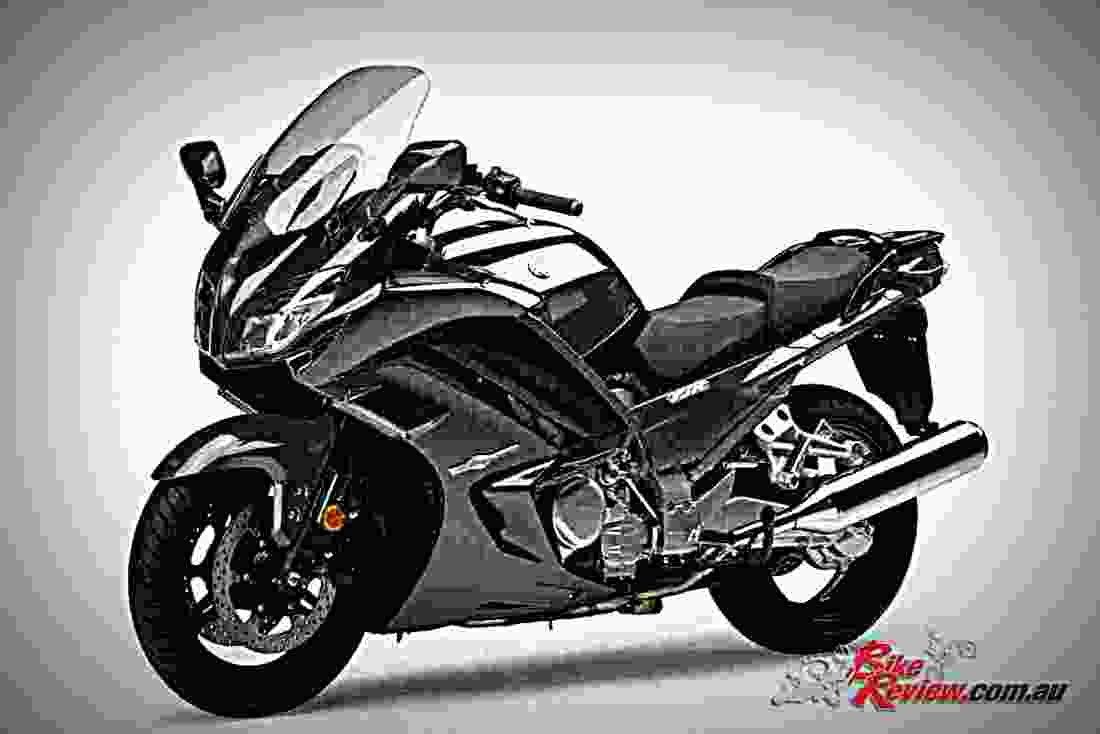 Yamaha FJR1300AE 2017 2 motorbike A4 Photo Print