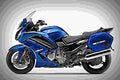 Yamaha FJR1300AE 2017 3 motorbike A4 Photo Print
