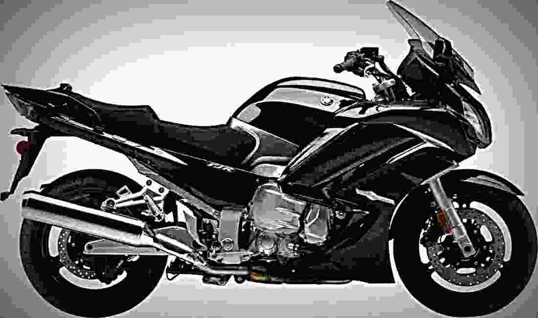 Yamaha FJR1300AE 2017 4 motorbike A4 Photo Print