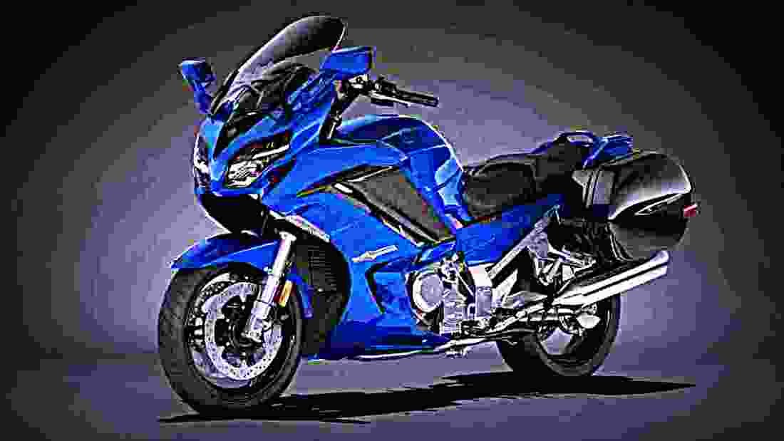 Yamaha FJR1300AS 2017 1 motorbike A4 Photo Print