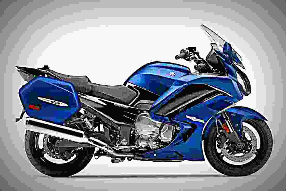 Yamaha FJR1300ES 2018 1 motorbike A4 Photo Print