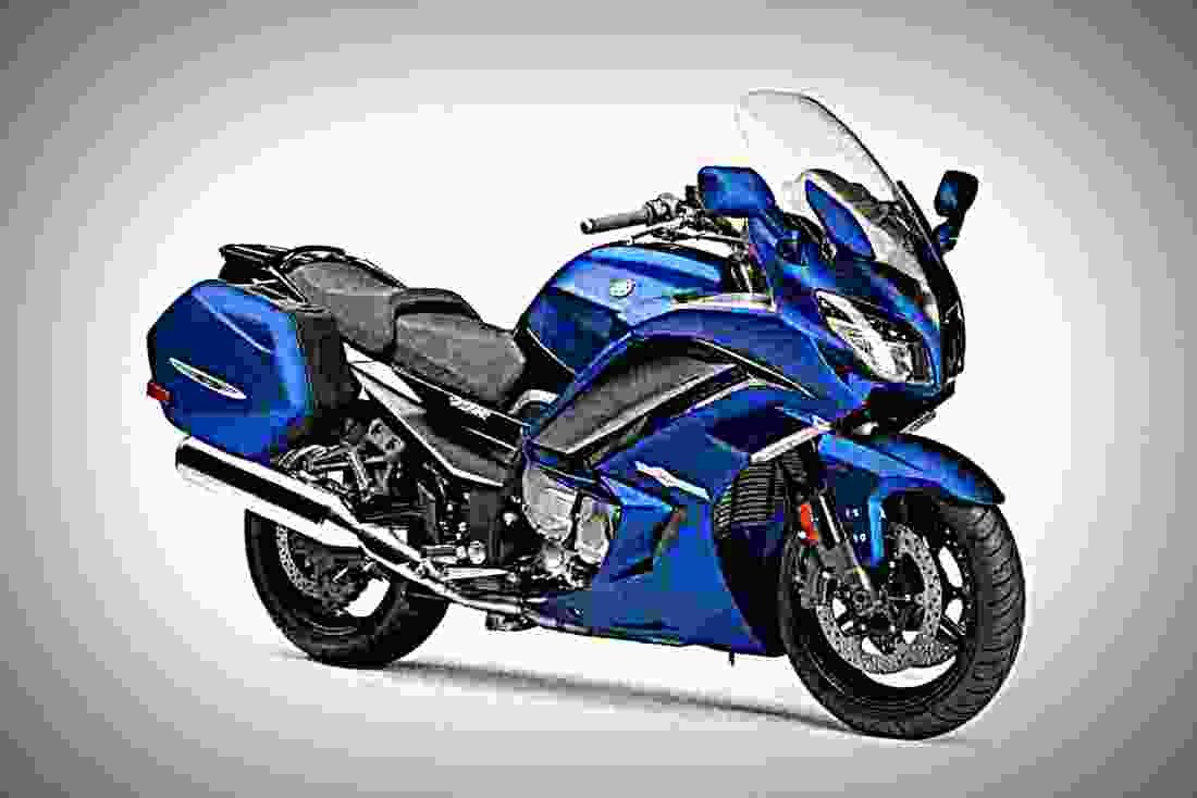 Yamaha FJR1300ES 2018 2 motorbike A4 Photo Print