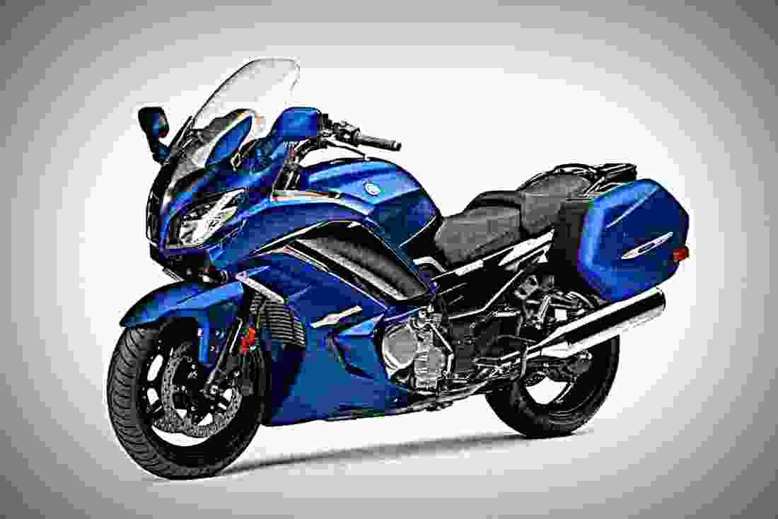 Yamaha FJR1300ES 2018 3 motorbike A4 Photo Print