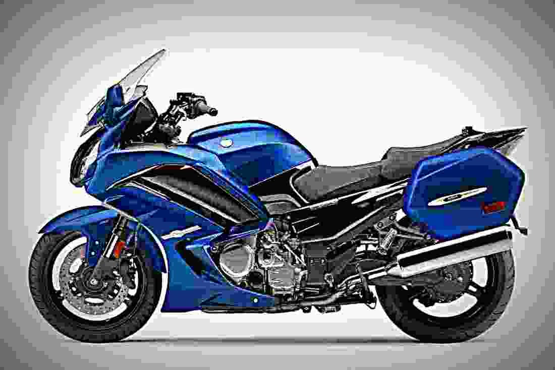 Yamaha FJR1300ES 2018 4 motorbike A4 Photo Print