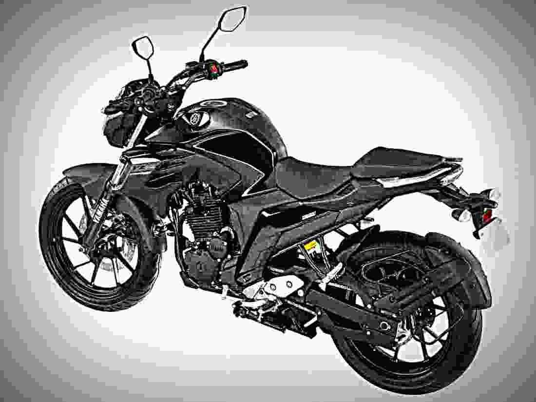 Yamaha FZ 25 2018 3 motorbike A4 Photo Print