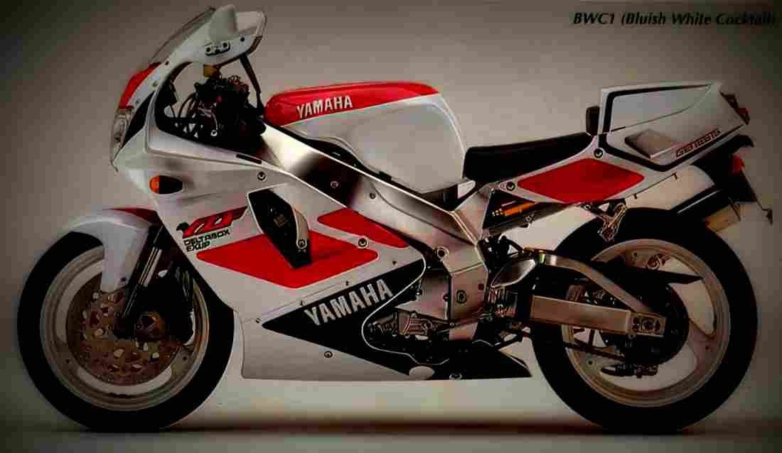 Yamaha FZ 750 1985 6 motorbike A4 Photo Print