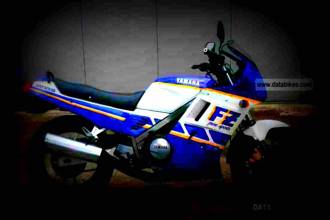 Yamaha FZ 750 1990 5 motorbike A4 Photo Print