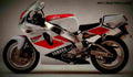 Yamaha FZ 750 1992 3 motorbike A4 Photo Print